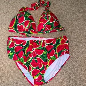 Booboo watermelon bikini size 16 NEVER WORN!
